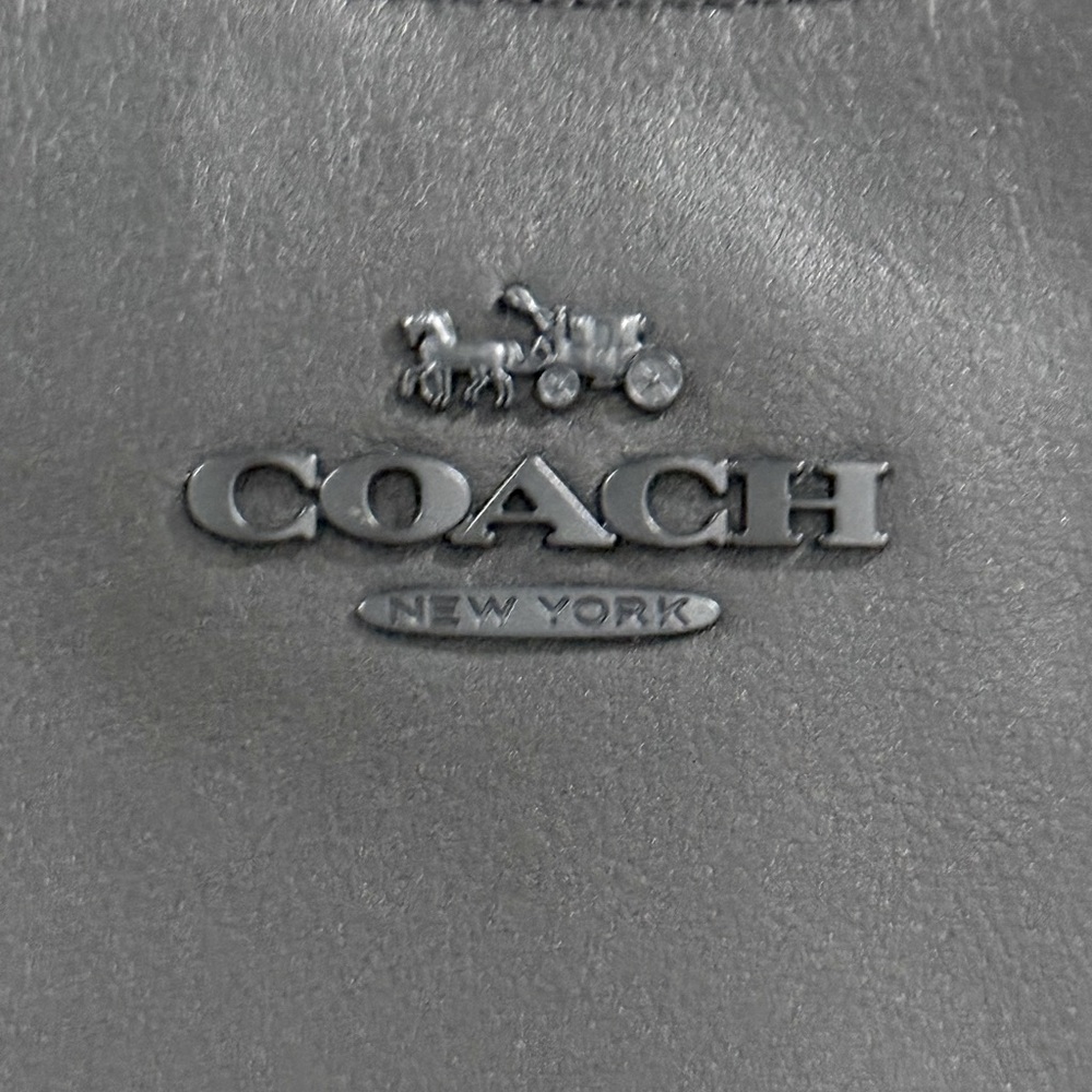 Authentic Coach Black Smooth Leather Penelope shoulder bag, purse, tote! New! - Picture 3 of 10